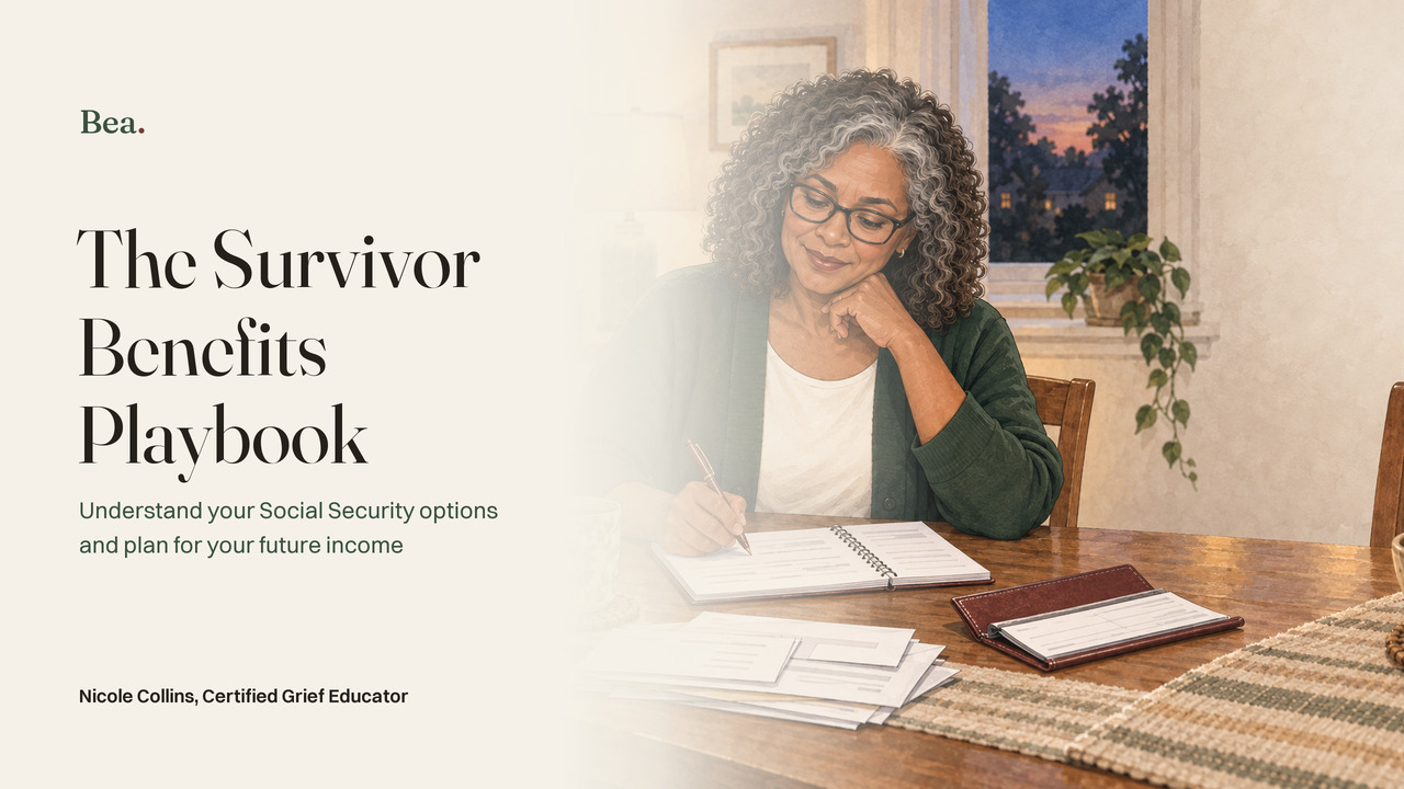 Cover of The Survivor Benefits Playbook